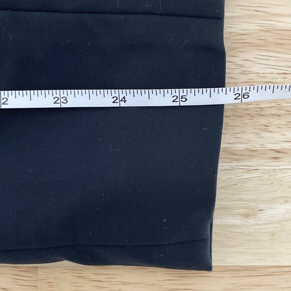 Alexander Wang Mini Dress Womens Size 10 Black Leather Designer Luxury - Picture 5 of 9
